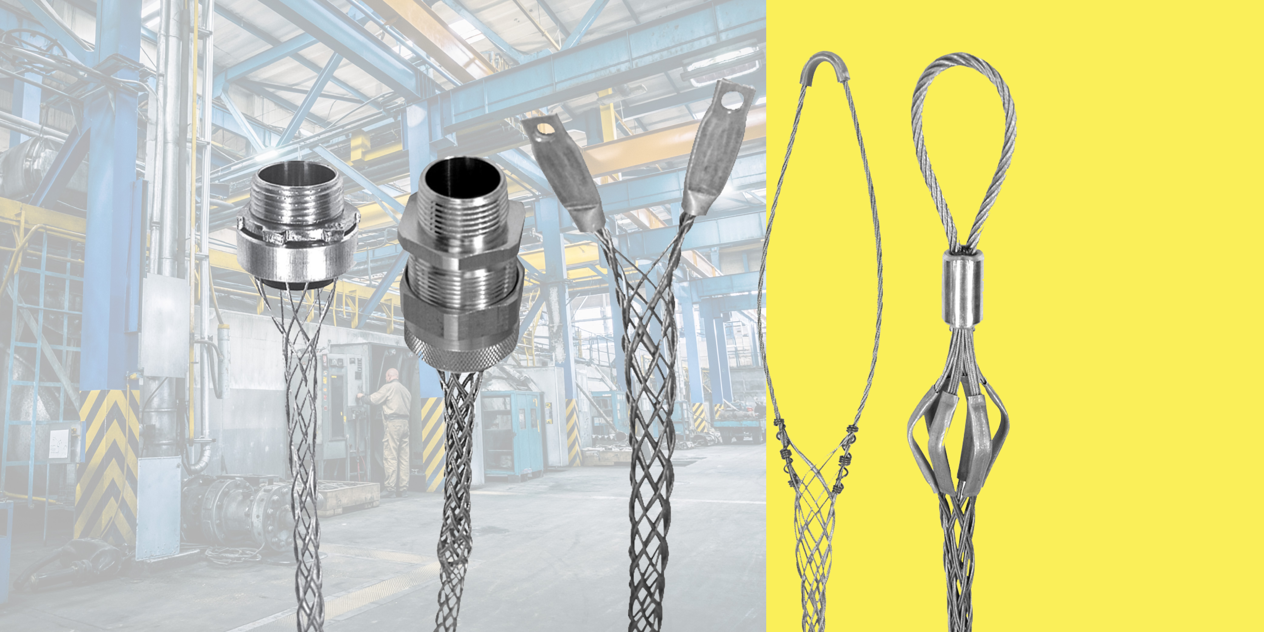 Wire Mesh Strain Relief