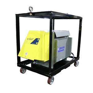 Ericson e-Cart Portable Power Distribution Unit on wheeled frame